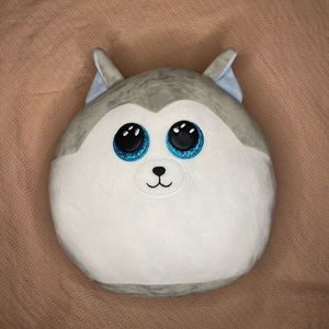 Ty slush husky squish-a-boo